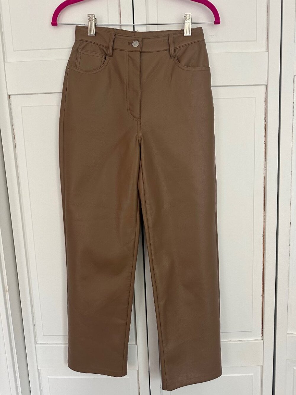 Aritiza Wilfred Vegan Leather Pants, Size 2